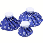 Reusable Ice Bag Set – 6", 9" & 11" Cotton Cold & Heat Pack for Knee, Head & Leg Pain Relief