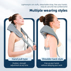 Foreverlily 26W Wireless Neck & Shoulder Kneading Massager Shawl – Trapezius & Cervical Relief