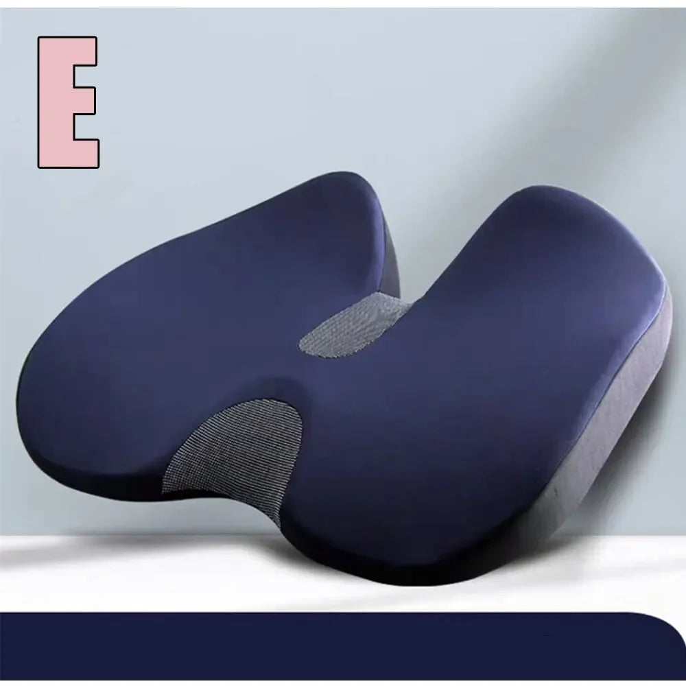 Orthopedic Memory Foam Seat Cushion – Tailbone, Sciatica & Prostate Relief