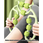 Handheld Deep Tissue Massage Roller – Trigger Point Foam Myofascial Tool for Neck, Thigh, Calf & Leg Recovery