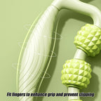 Handheld Deep Tissue Massage Roller – Trigger Point Foam Myofascial Tool for Neck, Thigh, Calf & Leg Recovery
