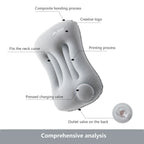 BISINNA Camping Inflatable Pillow Portable Ultralight Travel Hiking Air Sleeping Pillow for Neck and Lumbar Support