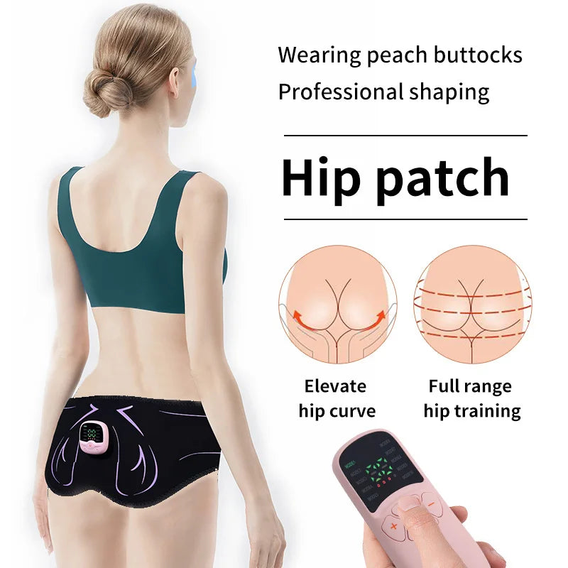 EMS Hips & Glute Trainer – Electric Buttocks Massager & Muscle Toner to Lift, Shape & Tighten Butt