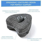 Memory Foam Leg Pillow – Knee Support for Side Sleepers & Sciatica Relief