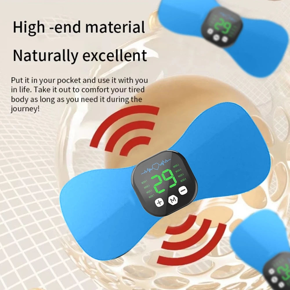 EMS Neck & Shoulder Massager – Portable TENS Pulse Therapy Device