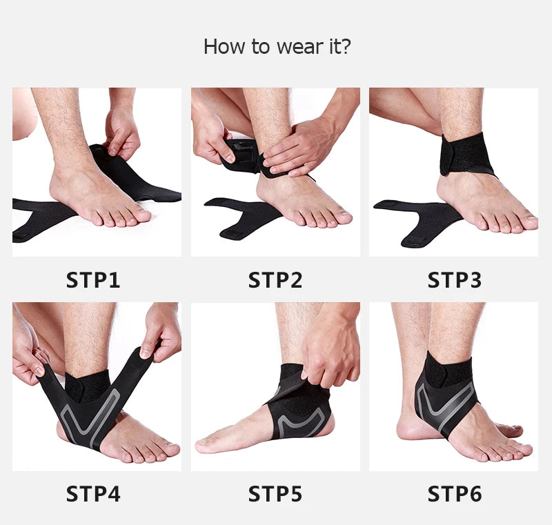 Ankle Brace for Plantar Fasciitis – Sports Protector for Sprain, Tendonitis & Heel Pain Relief