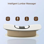 Inflatable Lumbar Traction Massager – Back Stretcher with Vibration