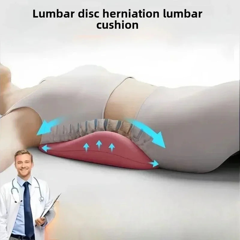 Ergonomic Memory Foam Lumbar Support Cushion