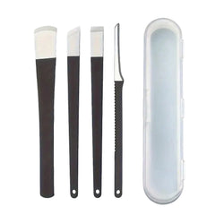 Stainless Steel Ingrown Toenail Pedicure Kit – 4/5/6-Piece Callus Shaver & Hard Skin Removal Tools