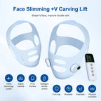 Facial EMS Lifting Machine Chin Cheek Slimming Strap Facial Shaping Massager Double Chin Removal V Line Lift Belt Skin Care Tool