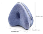 Memory Foam Leg Pillow – Knee Support for Side Sleepers & Sciatica Relief