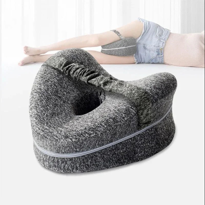 Memory Foam Leg Pillow – Knee Support for Side Sleepers & Sciatica Relief