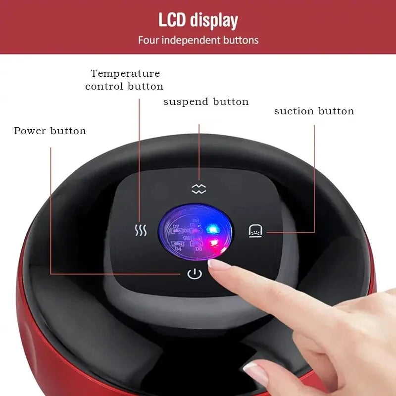 Plug-In Heating Cupping Massage Device – Back, Neck & Arm Scraping & Cupping Therapy