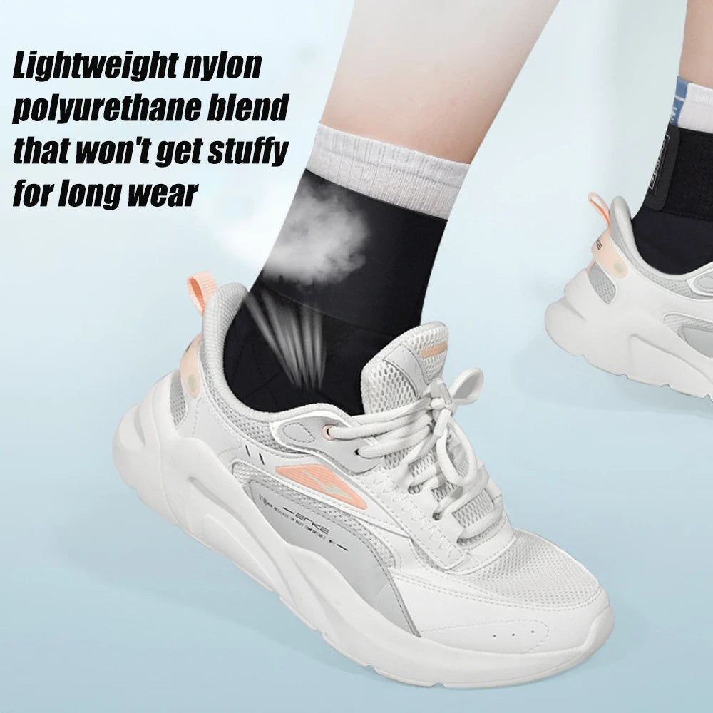 Ankle Support Wrap for Men & Women – Foot & Ankle Brace for Sprained Ankle & Achilles Tendon Recovery