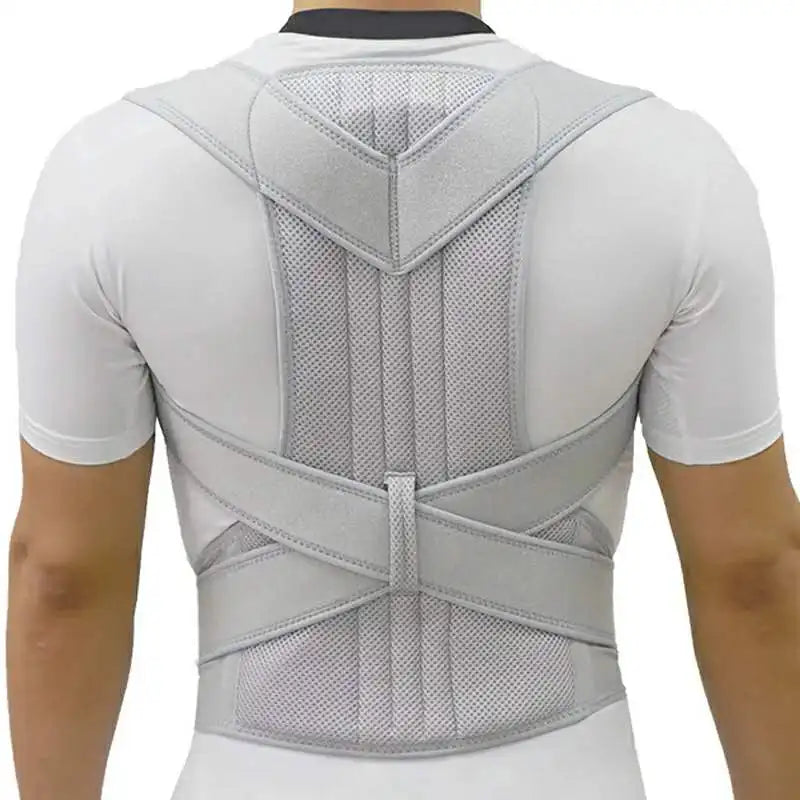 Upper Back Posture Corrector – Clavicle & Shoulder Straightening Brace Strap