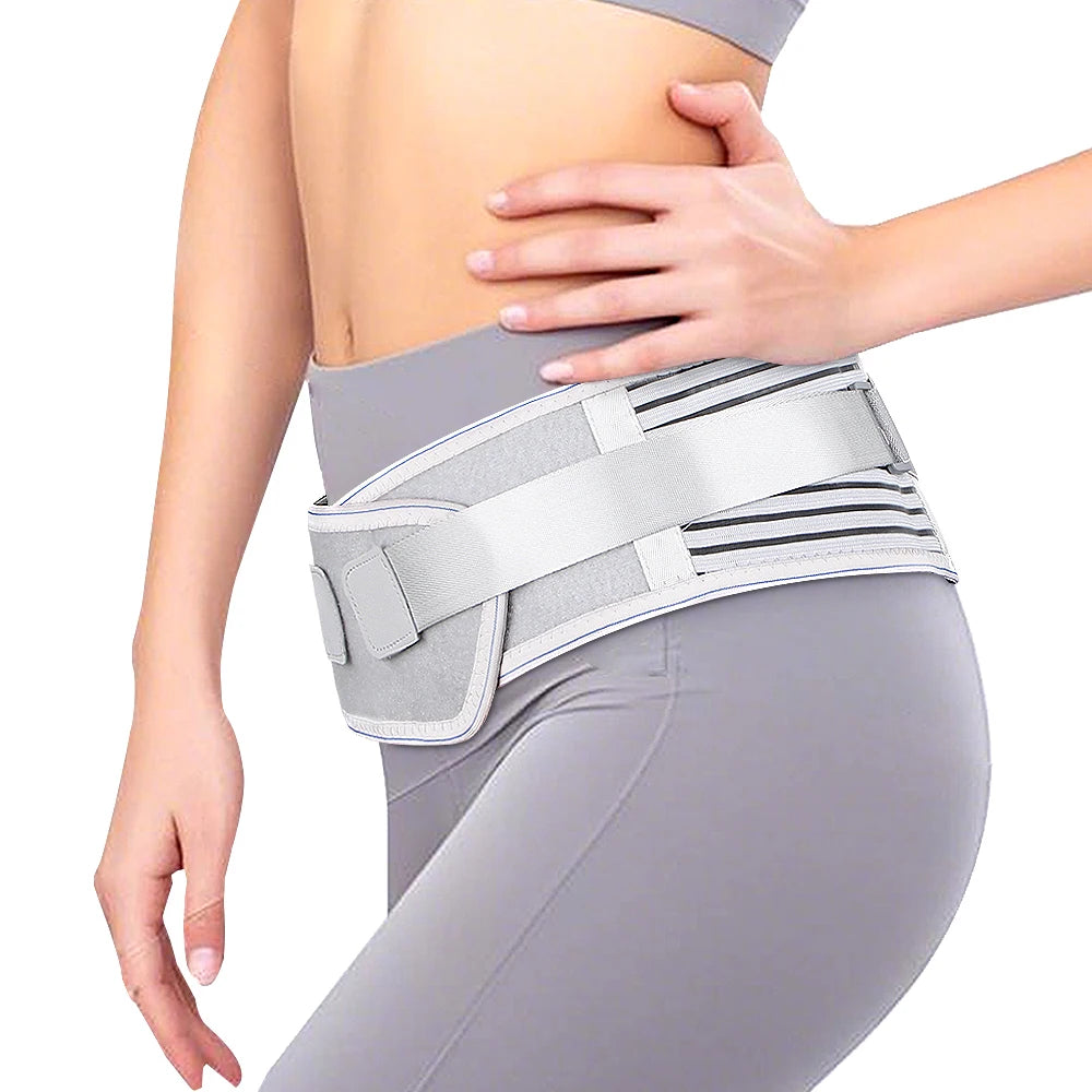 Back Brace for Lower Back Pain Relief, Adjustable Lumbar Support Belt, Improves Posture During Workouts, Sciatica,Herniated Disc