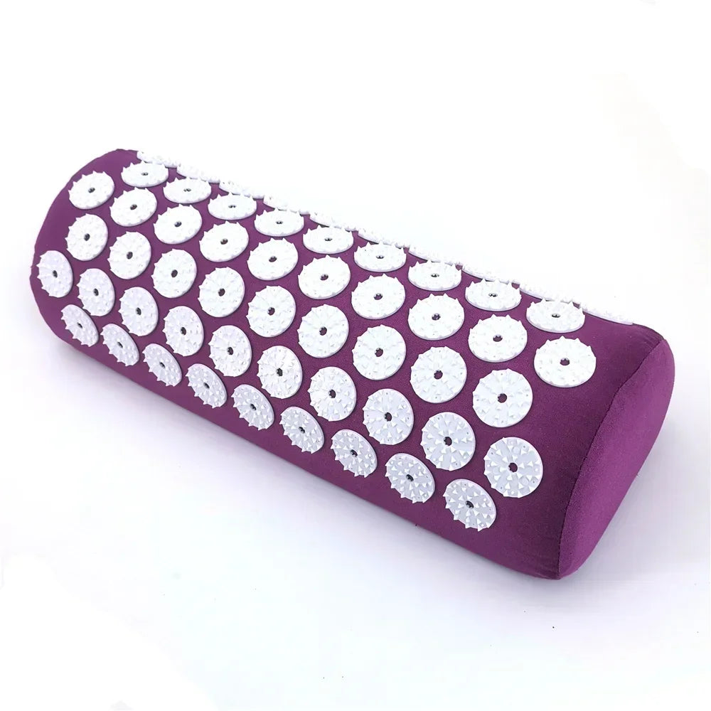 Acupressure Mat & Pillow Set – Spike Cushion Yoga Mat for Back, Body & Stress Pain Relief