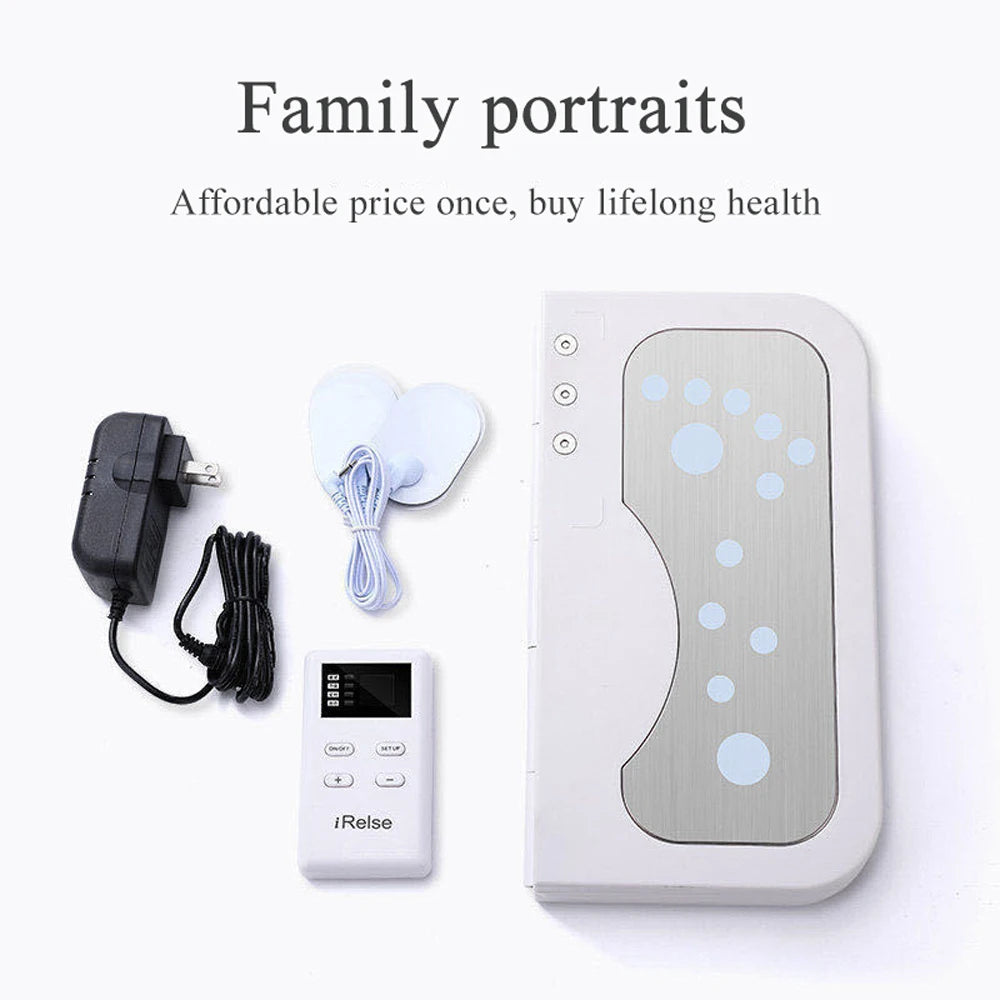 EMS TENS Foot Massager – Electric Stimulator for Circulation, Heating & Pulse Muscle Massage