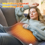 Electric Heating Pad Blanket with Thermostat – Hot Pad for Menstrual Cramps, Waist & Back Pain Relief