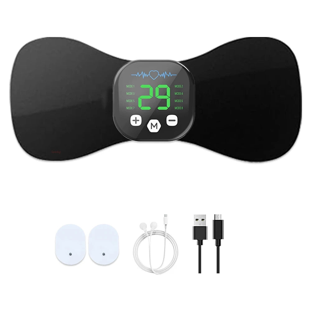 EMS Neck & Shoulder Massager – Portable TENS Pulse Therapy Device