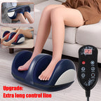 Smart Electric Heated Foot Massager Calf Massage Deep Tissue Kneading Device Hot Compress Leg Feet Muscle Relax Relieve Fatigue