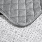 Electric Heated Seat Cushion – Smart Timer Office Chair Heating Mat with Integrated Backrest Pad 220V