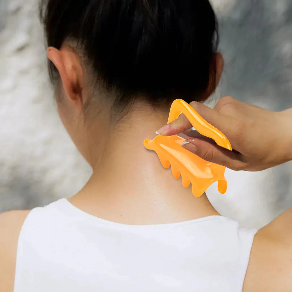 Large Fascia Massager Pull Bar – Shoulder & Neck Trigger Point Scrape Massage Tool