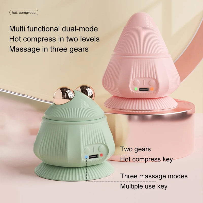 Electric Vibrating Massage Ball Myofascial Release Tool With Suction Cup Fitness Muscle Relaxation Deep Tissue Relaxation