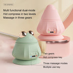 Electric Vibrating Massage Ball Myofascial Release Tool With Suction Cup Fitness Muscle Relaxation Deep Tissue Relaxation