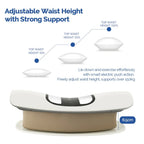 Inflatable Lumbar Traction Massager – Back Stretcher with Vibration