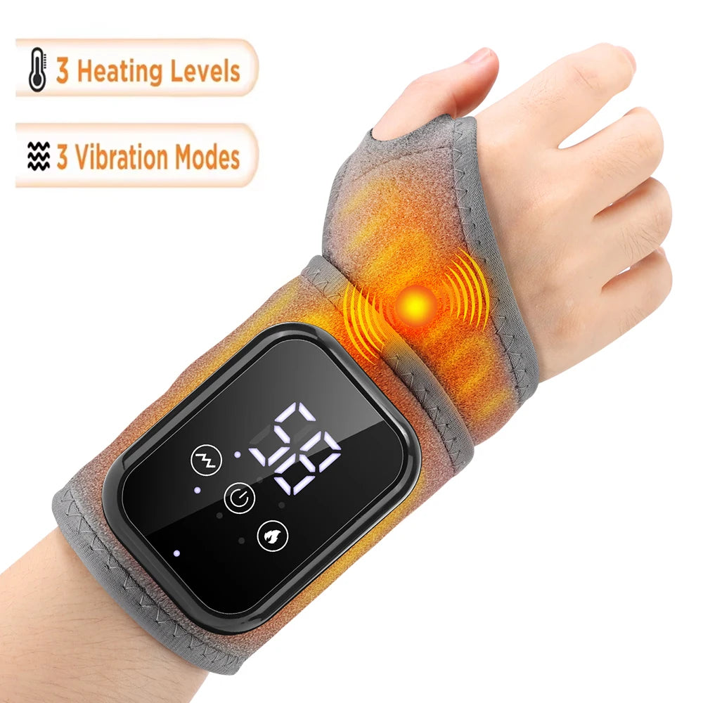 Electric Foot & Hand Massager – Vibrating & Heating Ankle & Wrist Joint Portable Relaxation Device