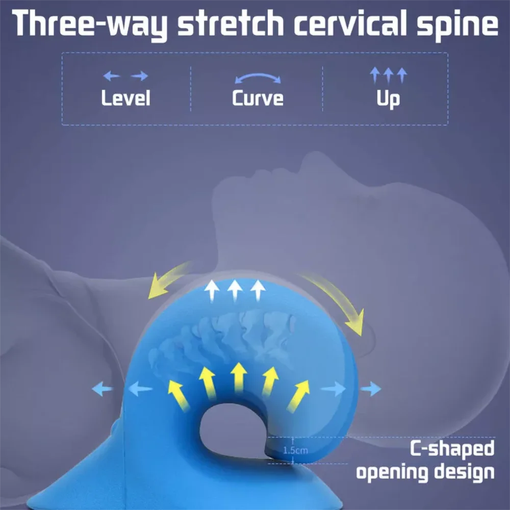 Cervical Traction Device – Neck & Shoulder Relaxer Pillow