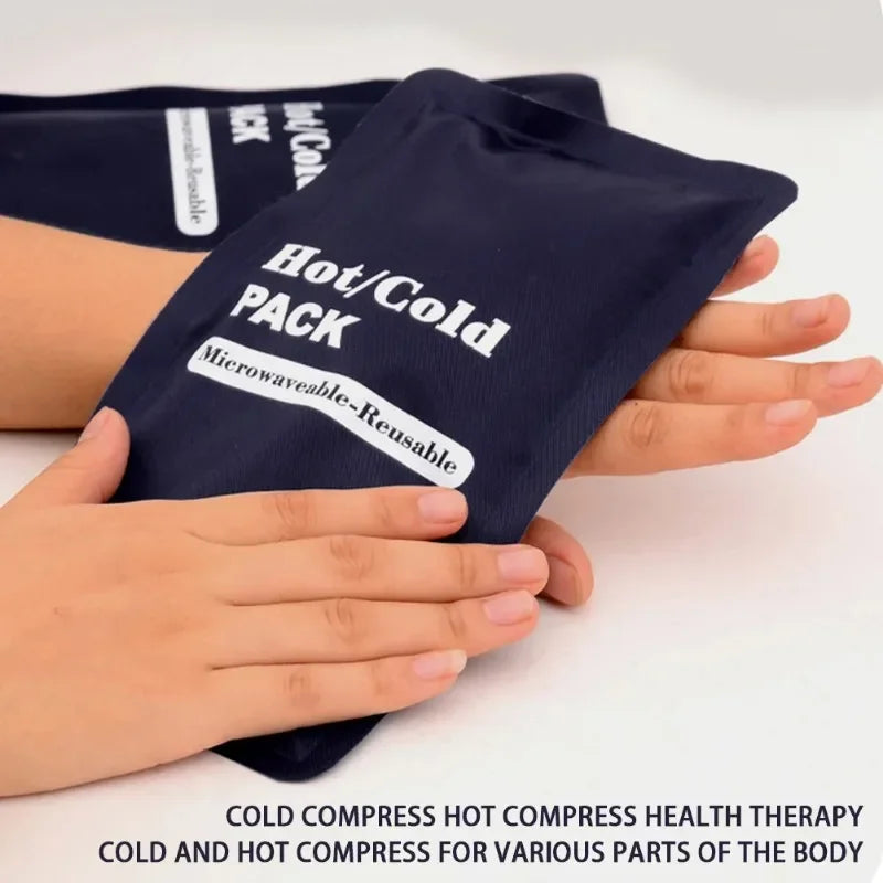 Professional Reusable Gel Ice Pack – Hot & Cold Therapy for Leg, Knee, Headache & Outdoor Travel
