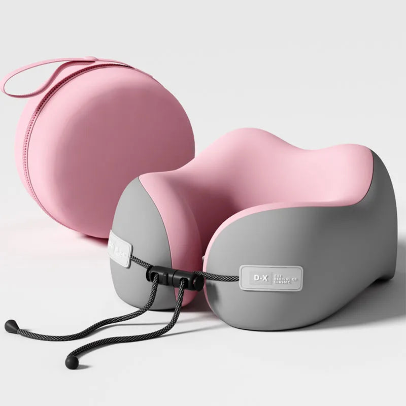 Memory Foam Travel Neck Pillow – U-Shaped Cervical Support