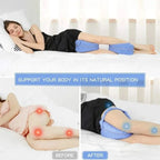 Memory Foam Leg Pillow – Knee Support for Side Sleepers & Sciatica Relief