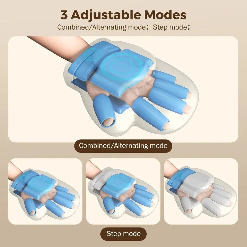 Hand Massager with Airbag Compression – Finger, Wrist & Palm Vibration Glove for Muscle Relaxation