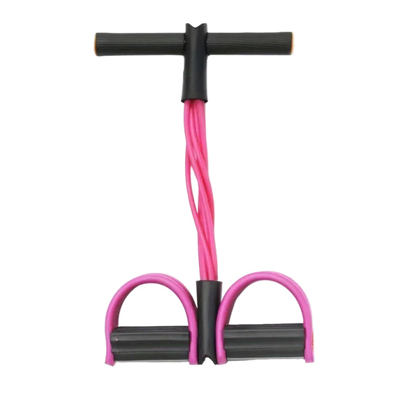 6-Tube Latex Resistance Band – Multi-Functional Elastic Yoga Pull Rope for Arms, Legs, Waist & Abs