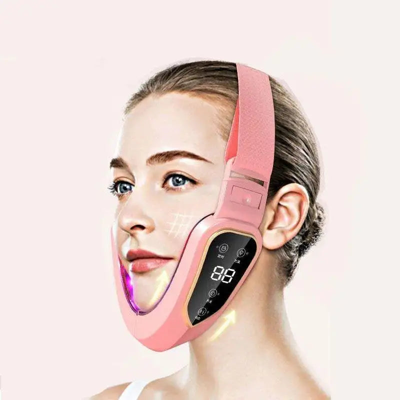 Electric Facial Lifting Massager – 12-Gear V-Line Face Slimming Vibration Beauty Tool