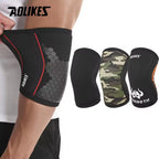 AOLIKES Elbow Sleeves (Pair),Support for Weightlifting,Powerlifting,Squat,Basketball and Tennis,7mm Neoprene Compression Brace