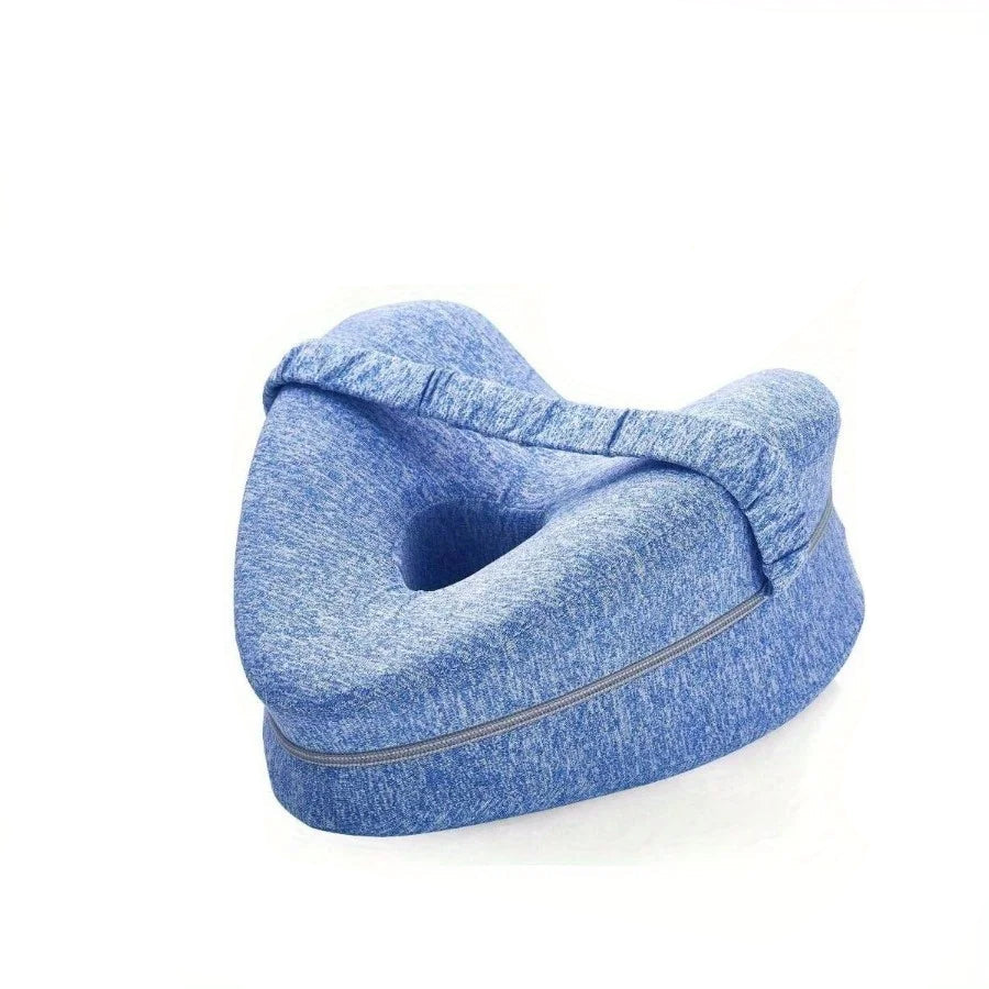 Memory Foam Leg & Knee Support Pillow – Orthopedic Side Sleeper Pillow for Sciatica, Back & Hip Relief