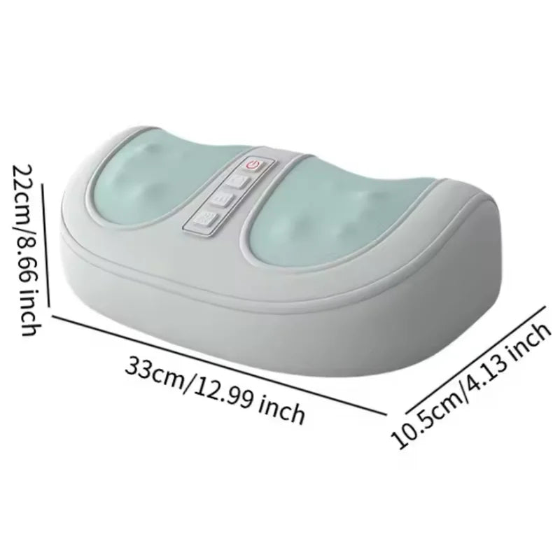 Electric Foot Massager with Heat – Kneading Plantar Fasciitis Treatment for Foot & Calf | Gift for Parents