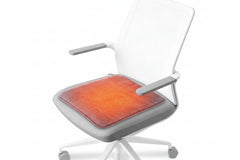 USB Electric Heated Seat Mat – Portable Breathable 4-Level Adjustable Seat Heater with Controller 37x35cm