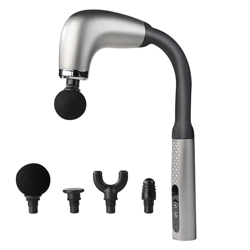 Percussion Massage Gun – 4 Heads Deep Tissue Relief
