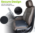 HEALTENCE Memory Foam Lumbar Back Cushion – Ergonomic Car & Office Support