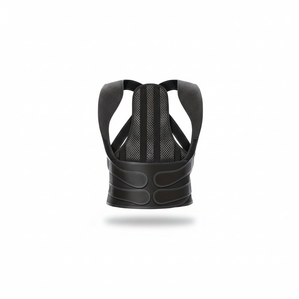Unisex Back Brace Posture Corrector – Adjustable Shoulder Straightener for Upper Hunchback & Spine Correction