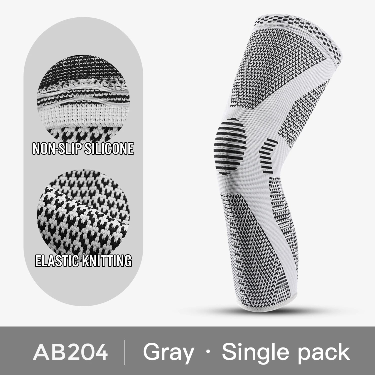 1 piece of compressed knee support sleeve, elastic and breathable knee pad, support knee pad, gym sports protector, basketball a