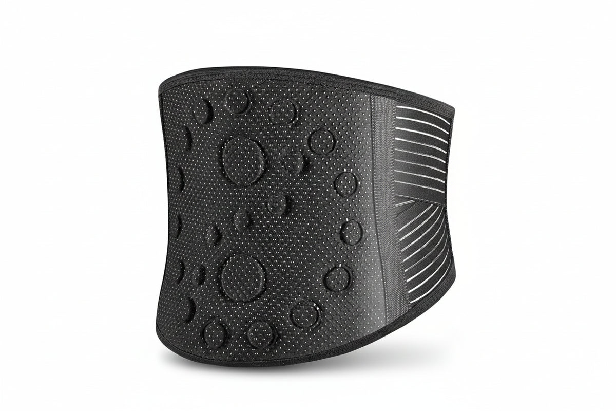Self-Heating Tourmaline Magnetic Lumbar Belt – Thermal Therapy Back Brace
