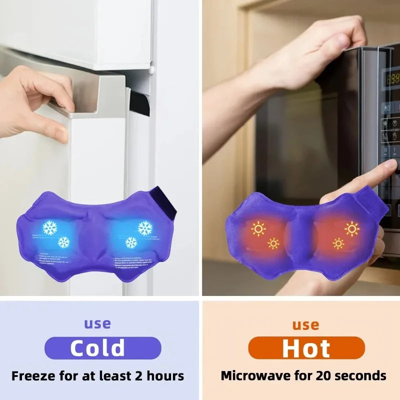 Reusable Gel Cold & Hot Ankle Ice Pack Wrap – Adjustable Brace for Injuries, Sprains & Pain Relief