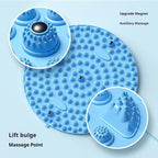 Foot Yoga Acupressure Board Mat – Round Exercise Mat for Muscle Relaxation & Acupuncture Physiotherapy