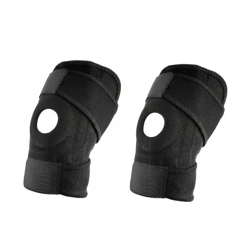Knee Brace with Side Stabilizers – Adjustable Buckle Support for Joint Pain & Arthritis Relief in Men & Women